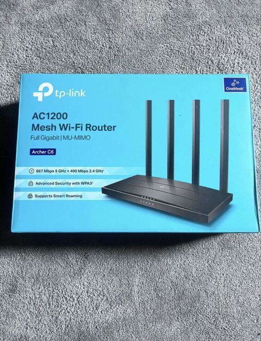 Router Tp-Link AC1200 Archer C6