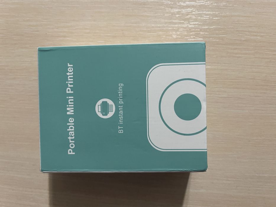 Міні принтер з папіром