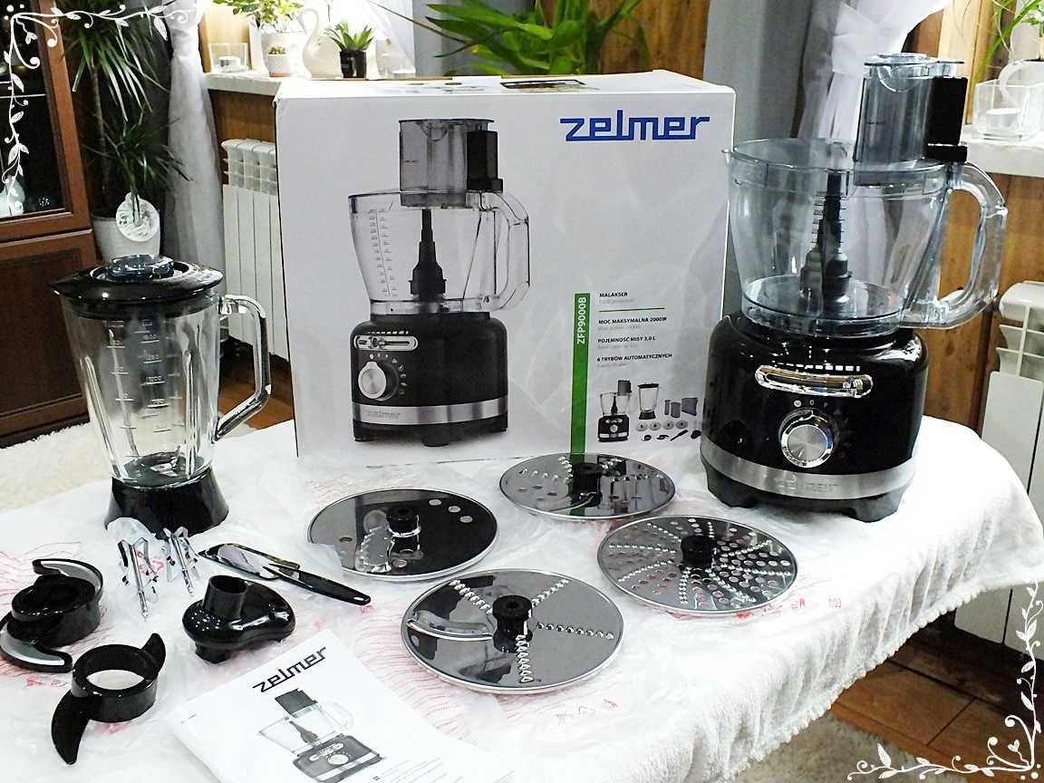 Robot kuchenny Zelmer ZFP 9000B 2000W czarny Nowy w kartonie