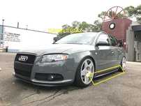 AUDI A4 B6 B7 S LINE DTM NADKŁADKI LISTWY POD PROGI PODKŁAD