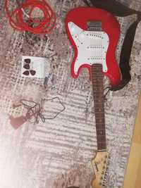 Gitara elektryczna Fender squier dakota red