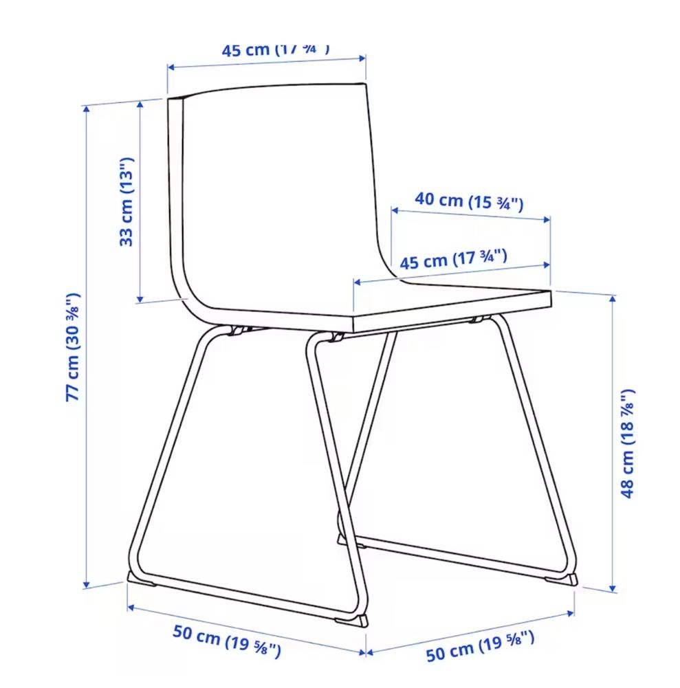 Cadeiras Bernhard Ikea