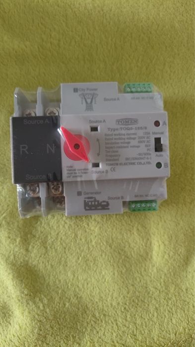 АВР Автомат ввода резерва 125А TOMZN TOQ5-125/2