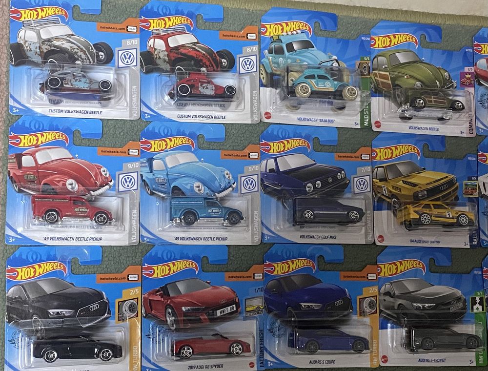 Hot Wheels Jipes pickups VW