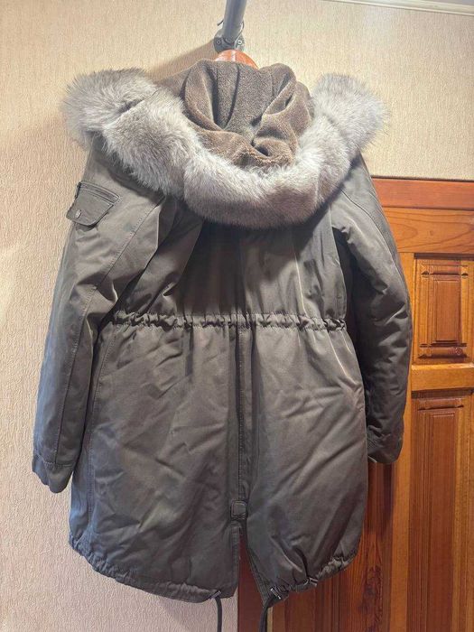 Куртка з натуральним хутром Damla Leather& Fur, з підкладкою