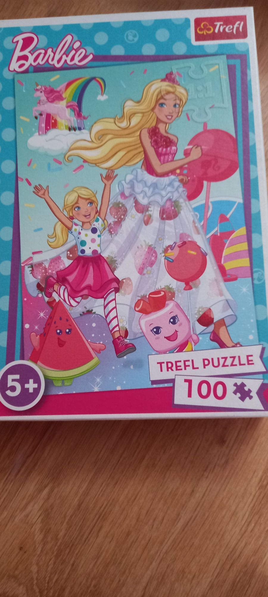 Puzzle Barbie 100el