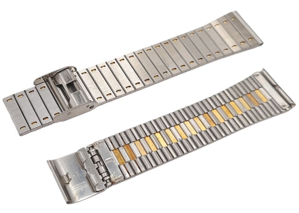 Nowa Bransoleta bransoletka do zegarka elegancka 18 mm stal nierdzewna