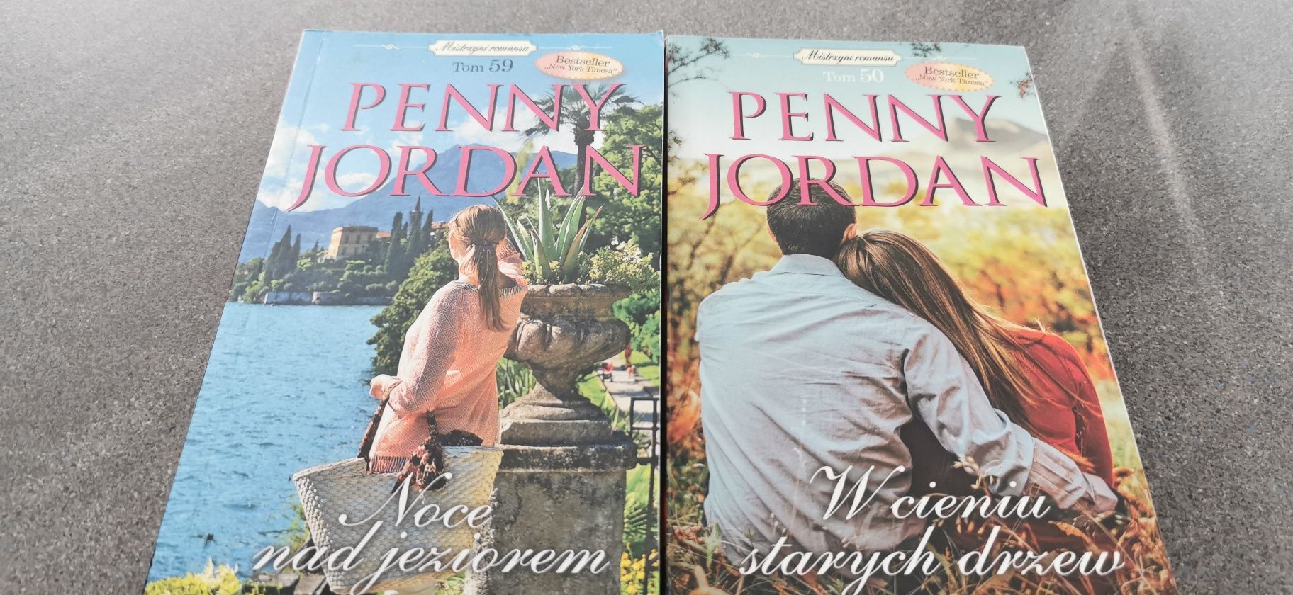 Zestaw Penny Jordan W cieniu starych drzew Noce nad jeziorem