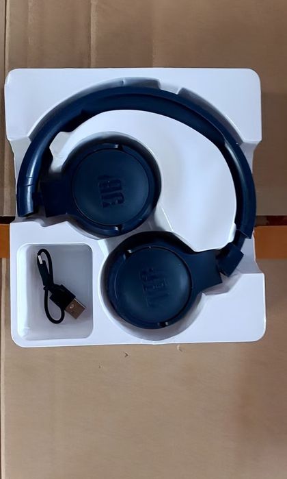 Fone JBL Tune 510BT Azul – Novo, com 40h de Bateria
