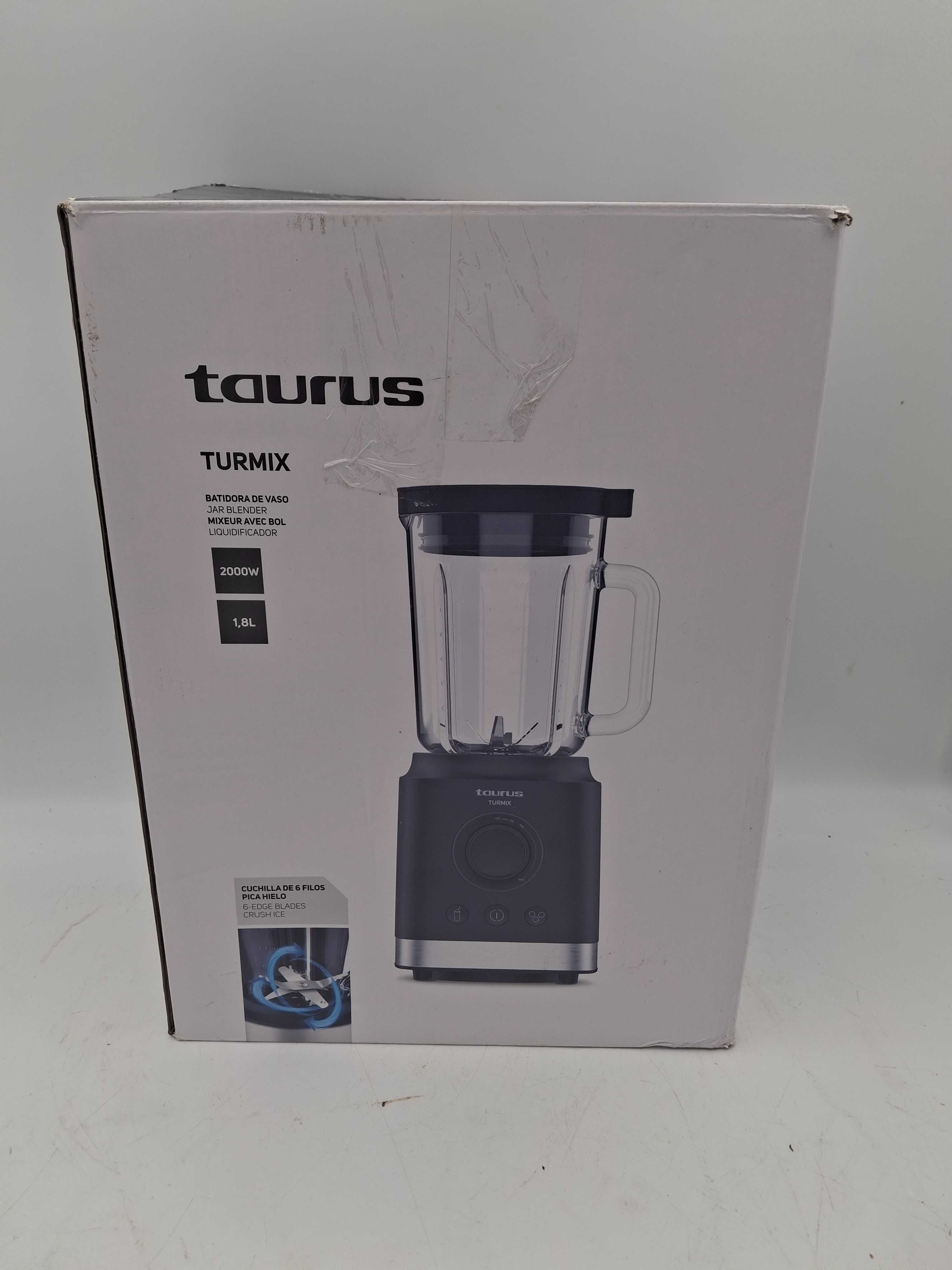 Blender kielichowy Taurus JB2000C Prior Glass 2000W JAK NOWY!