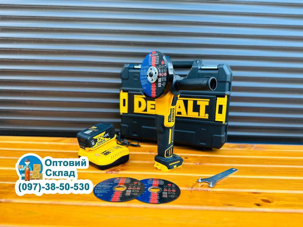 Акумуляторна Болгарка DeWALT DCG 407 УШМ .1АКБ 9000об/хв. 36V/8A