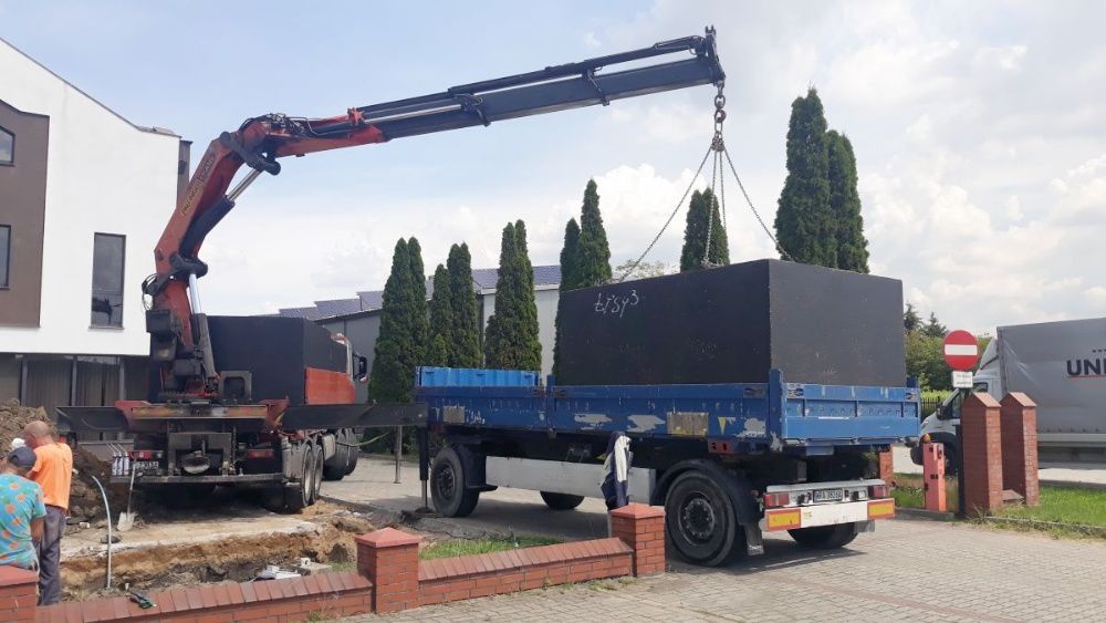 Szamba betonowe zbiorniki na szambo 4-12m z WYKOPEM kompleksowo Konin