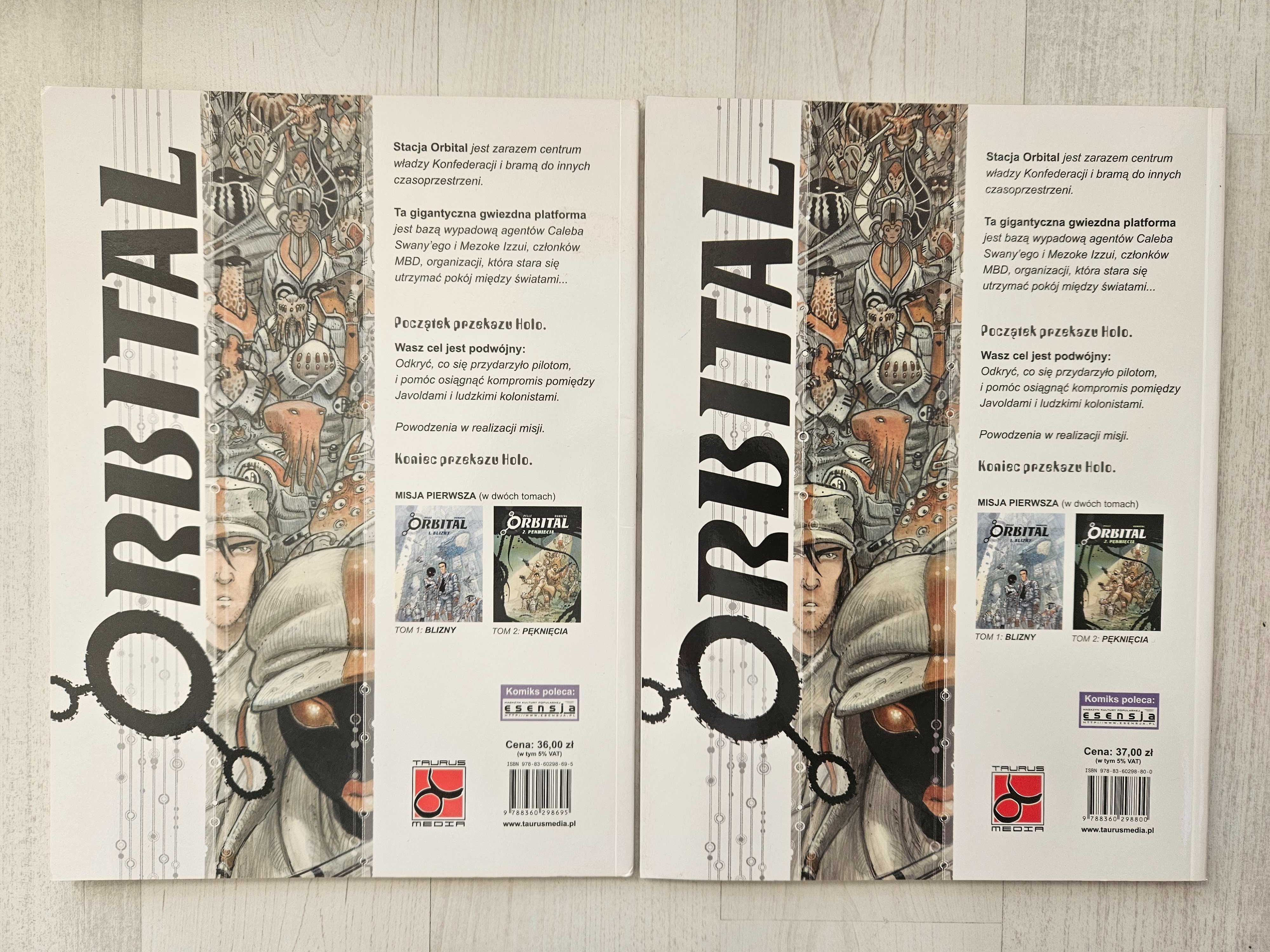 Orbital - tomy 1-2 - Taurus - komiks