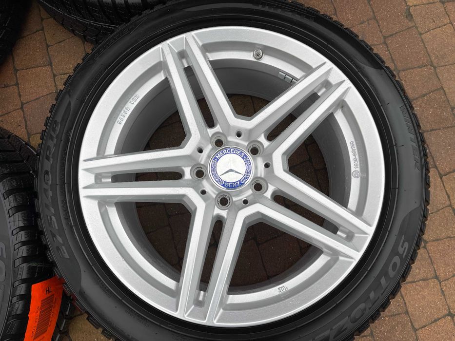 3705. Alufelgi 18" Mercedes C CL W238 8 / 9J 5x112 ET52.5 / 43