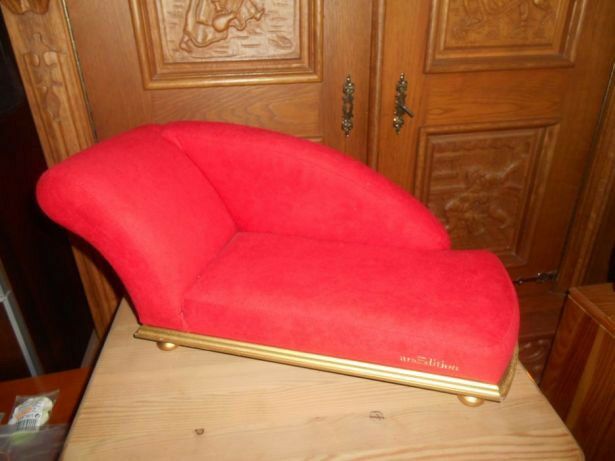 mini sofa- szezlong arsEdition miniaturka mebla, meble dla lalek