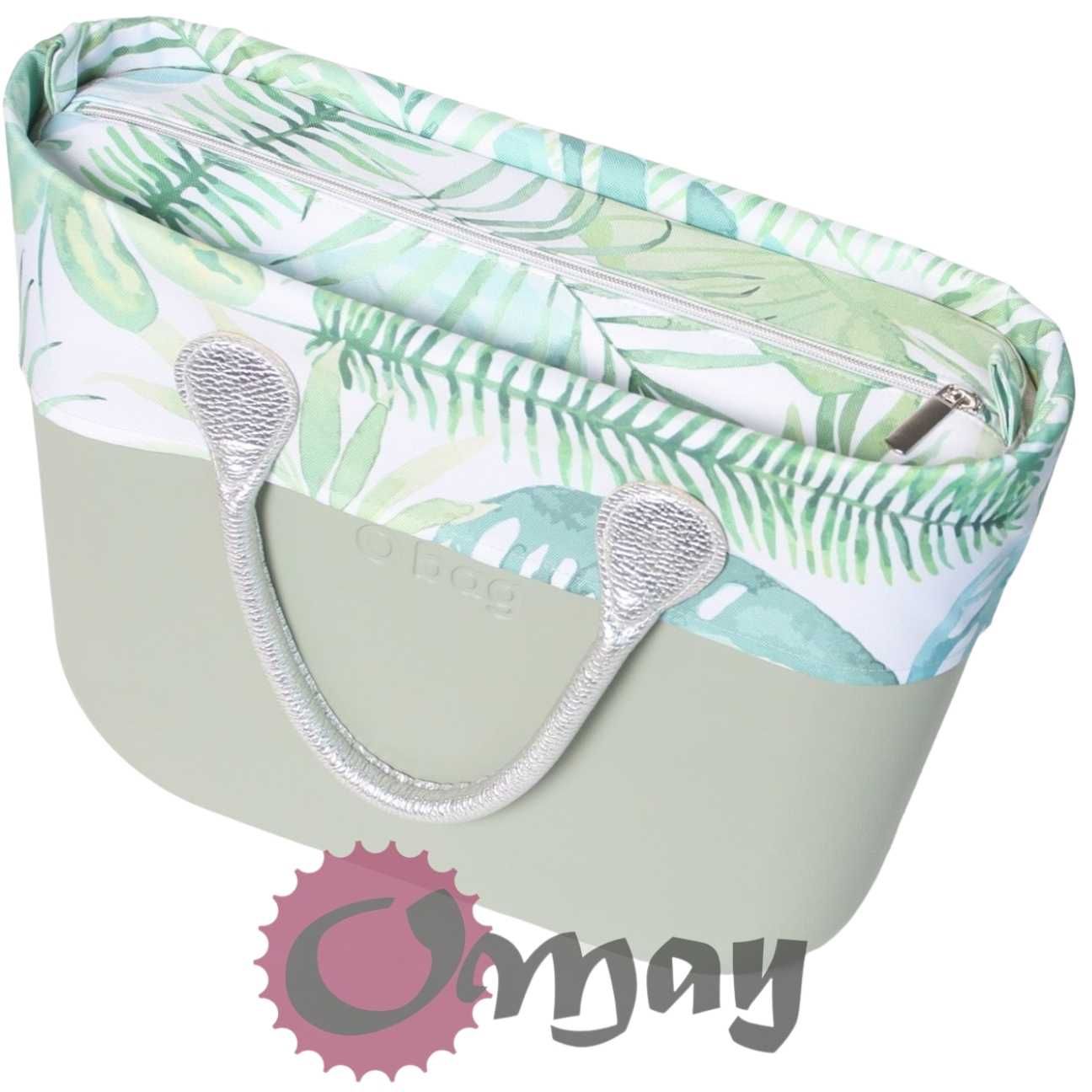 organizer OBAG STANDARD + OPASKA liście monstera OMAY