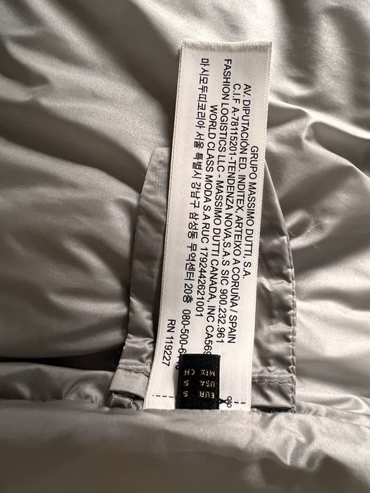 Пуховик Massimo Dutti