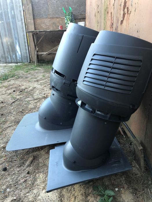 Czerpnia fi160 VILPE do rekuperacji. Kolor antracyt