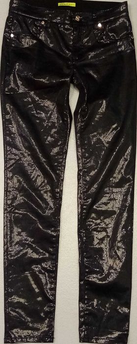 R) VERSACE JEANS eleganckie damskie spodnie wieczorowe Roz.28