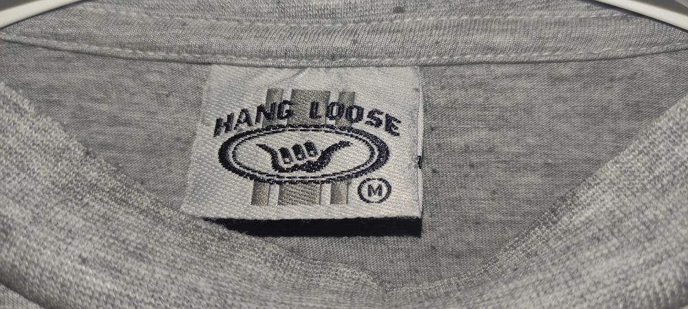 T-shirt vintage Hang Loose 100% algodão Tam M