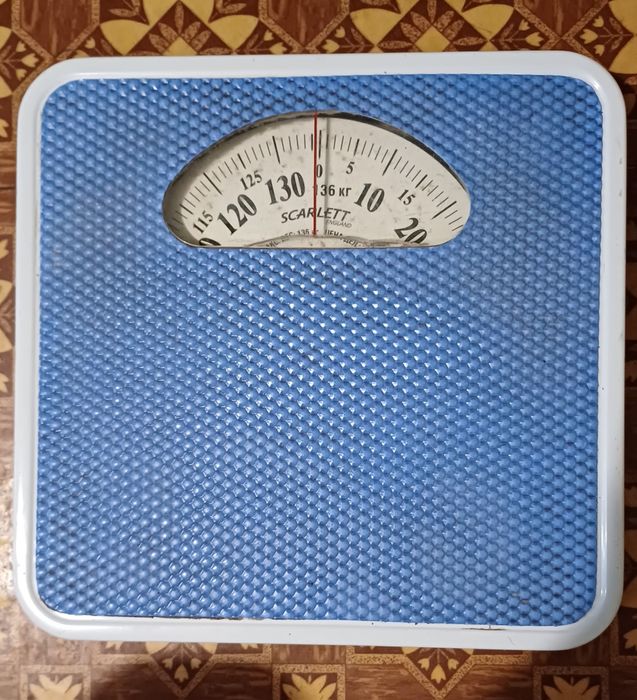 Весы бытовые фирмы Vitek, серого цвета