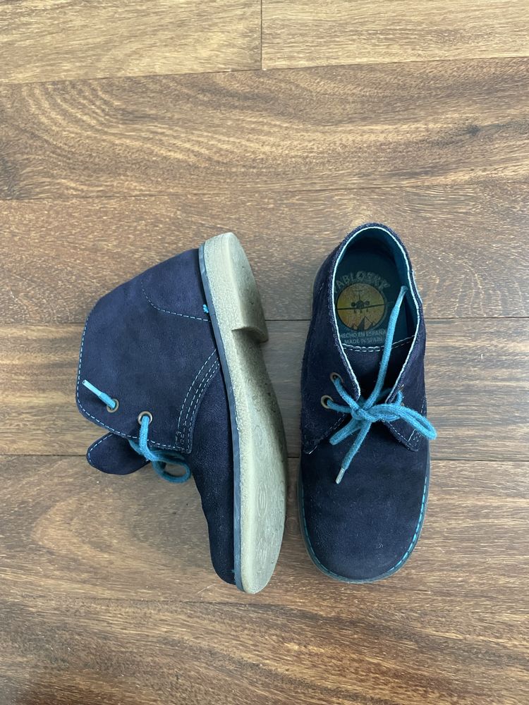 botas crianca - cor azul