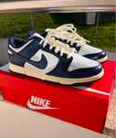 Nike Dunk Vintage Navy mulher tam. 39