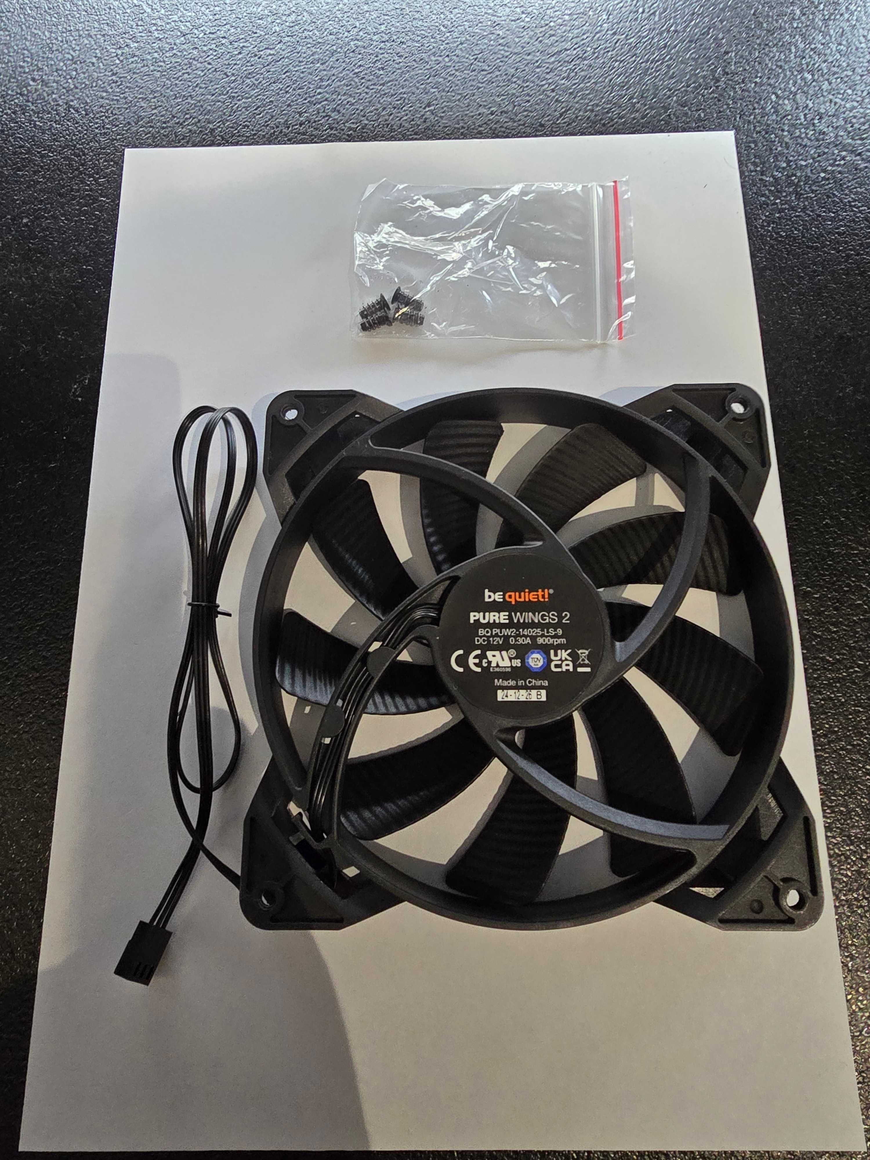 Wentylator do komputera - be quiet! Pure Wings 2 PWM 140mm NOWY!