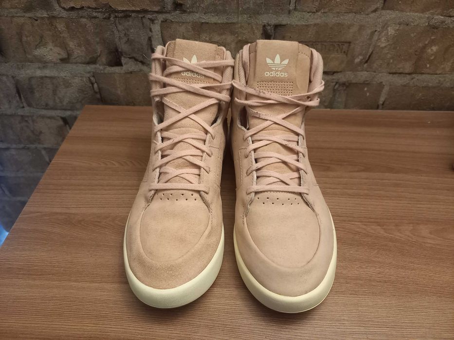 Высокие кроссовки,хайтопы Adidas Tubular Invader  размер 39