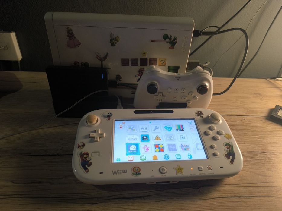 Wii U com todos os jogos