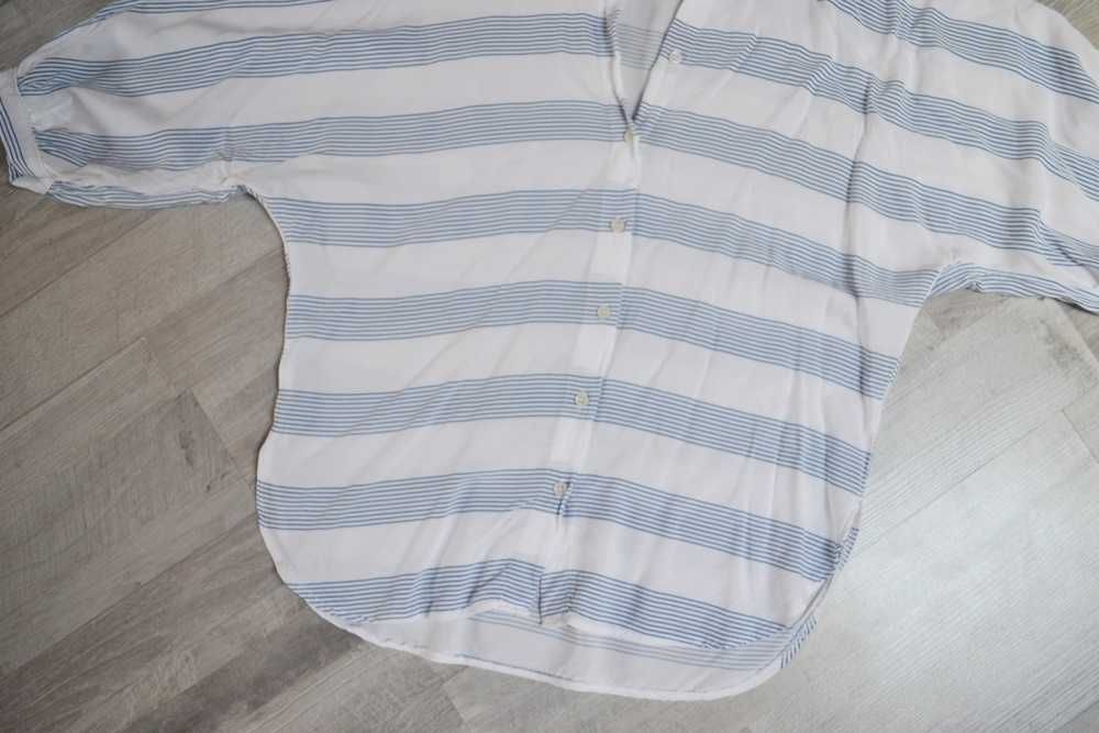 Benim koszula biała luźna w paski XS lato