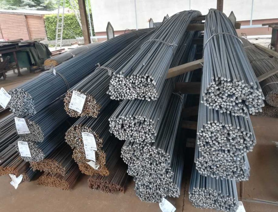 Stal Zbrojeniowa fi 10- fi 16, Pręty zbrojeniowe, druty zbrojeniowe