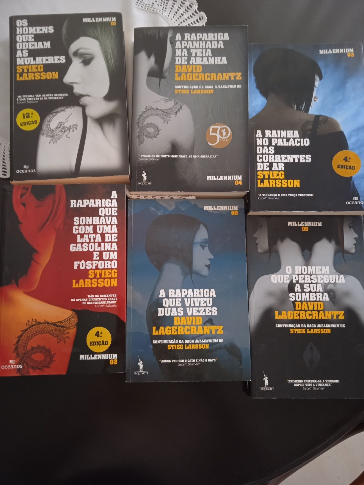 Livros saga completa Millenium