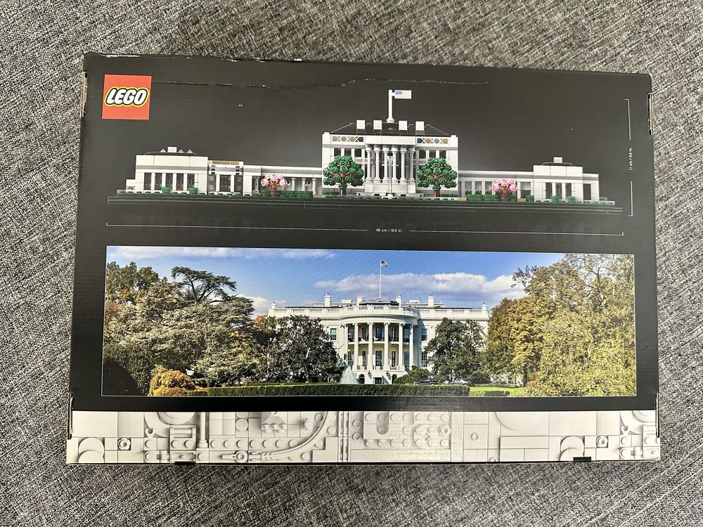 Новий Конструктор лего LEGO Architecture Білий дім