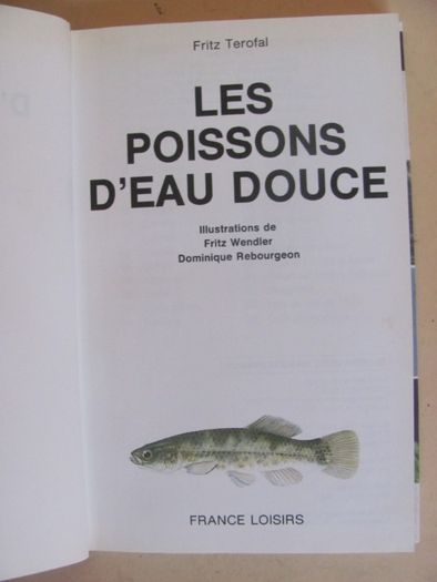 Les poissons deau douce et de mer - Fritz Terofal