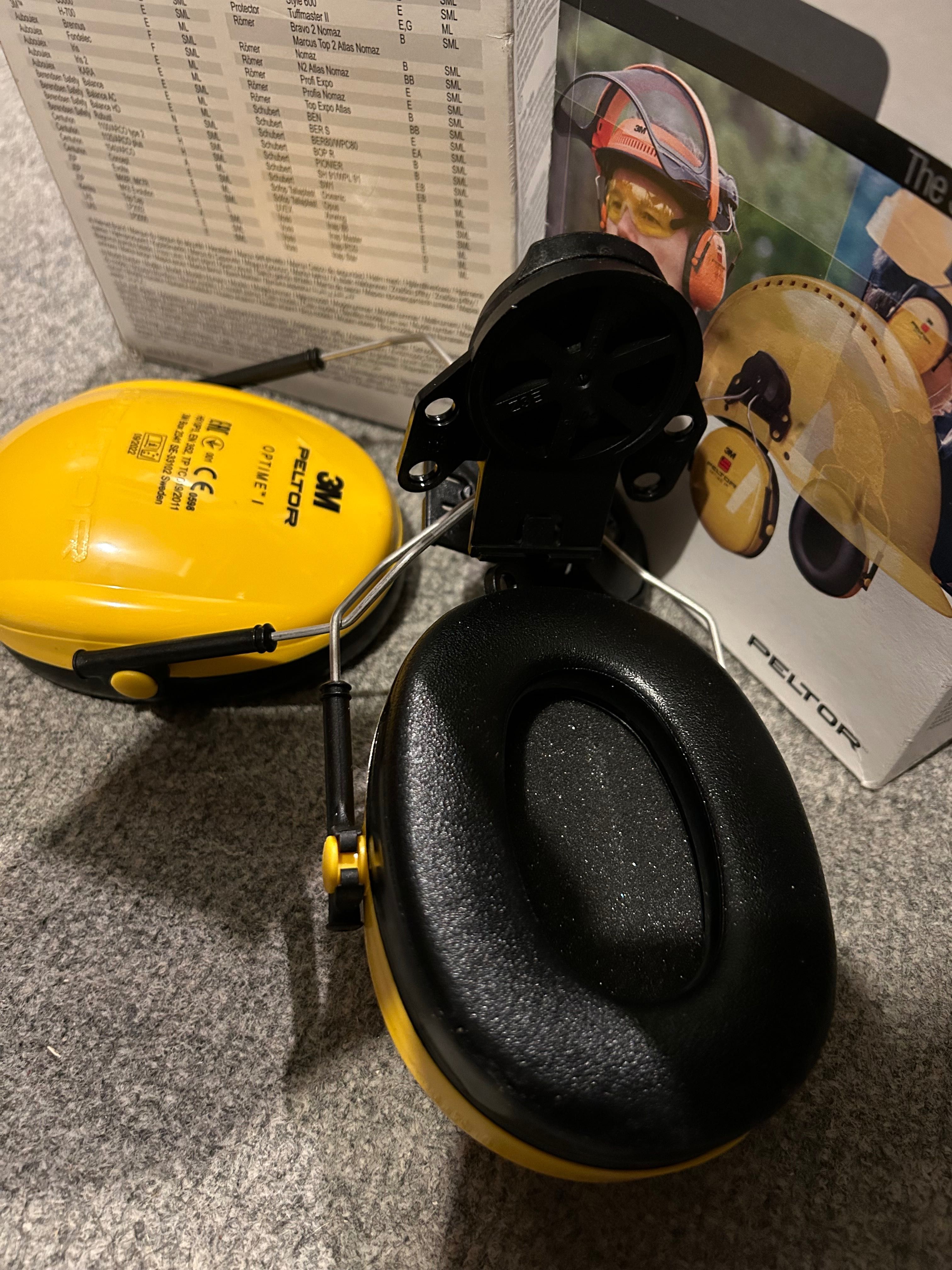 Nauszniki Hellberg+Nauszniki 3M(2 op.)+Kask Gratis !