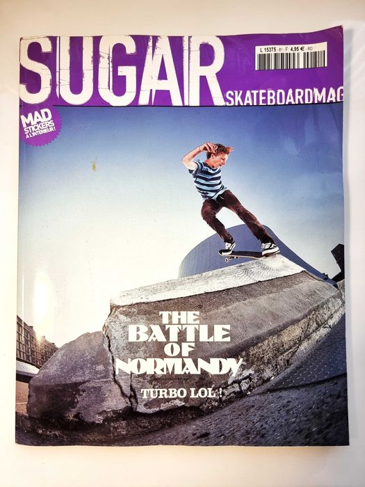 Revista Sugar SkateboardMAG francesa original Octobre 2006.