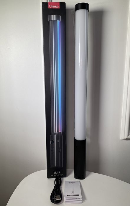 Оновлена модель Ulanzi VL119 RGB 2 10w 3300мА Led меч ручний