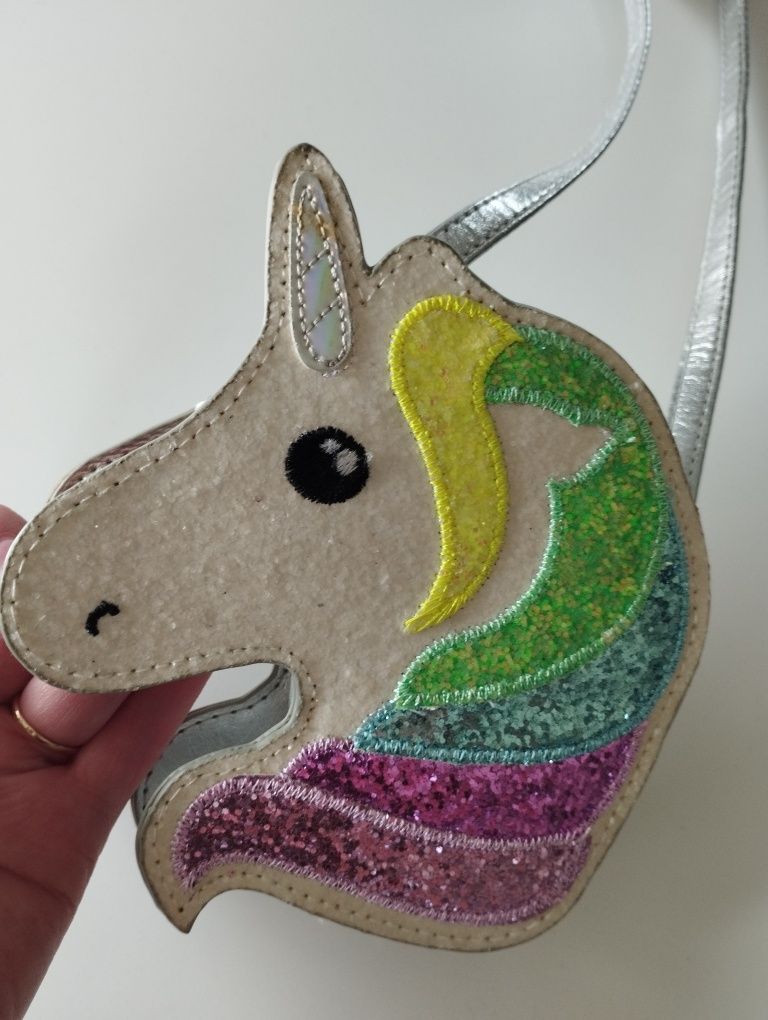 Mała torebeczka Unicorn H&M, torebka dla dziewczynki