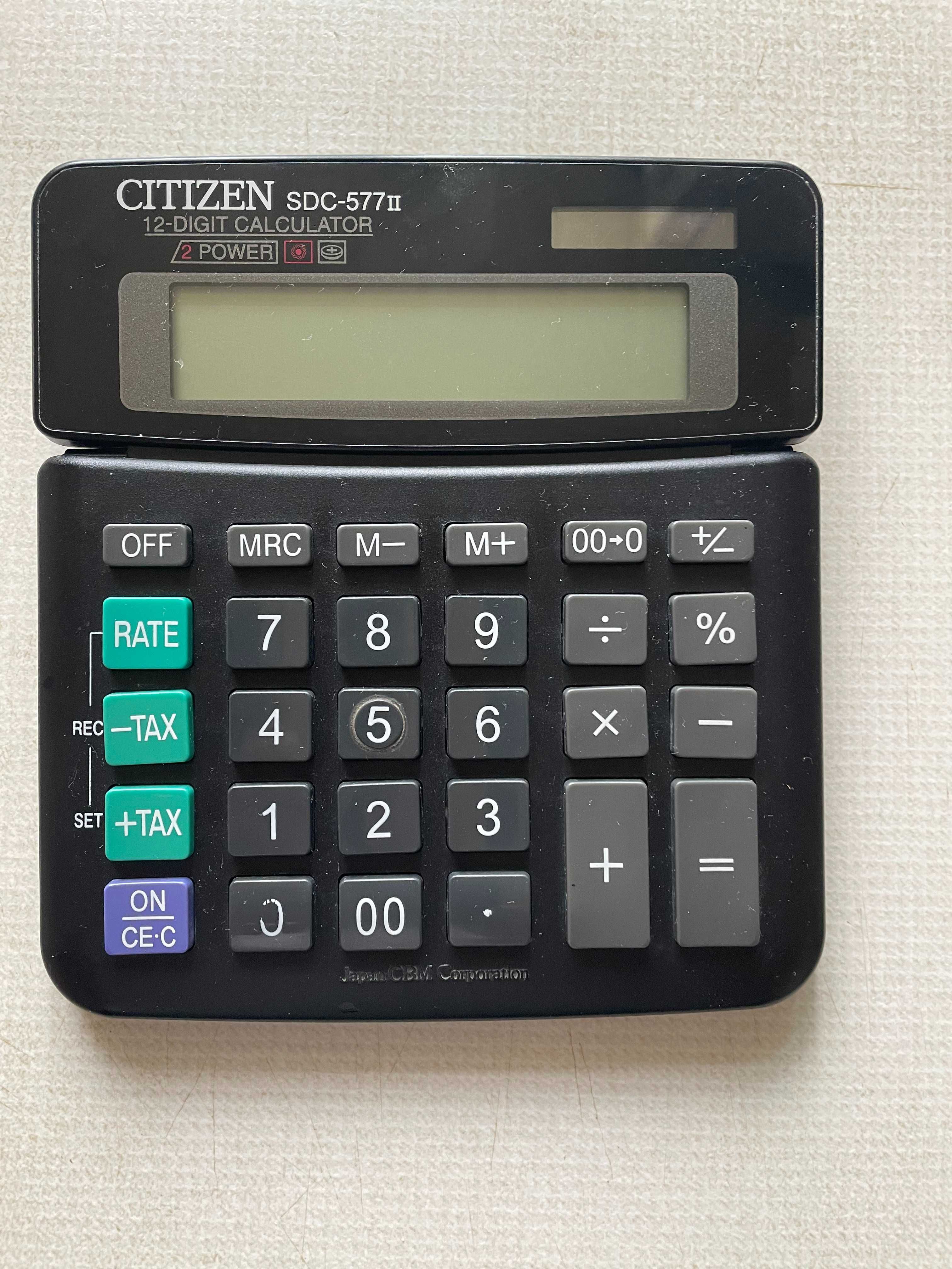 Калькулятор CITIZEN SDC-577 ii