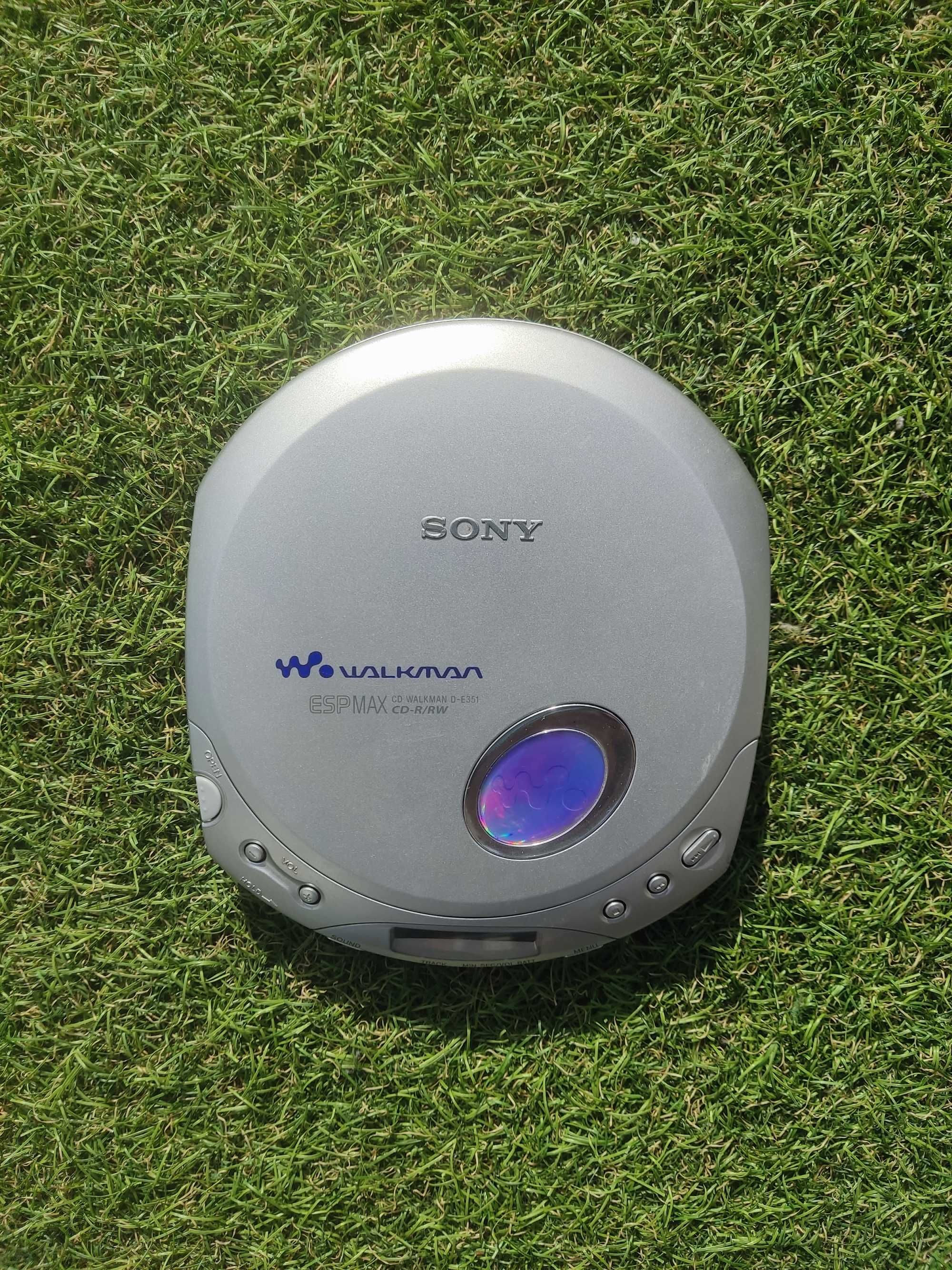 Sony D-E351 | Leitor de CD Portátil | Com Caixa, Manuais e Carregador