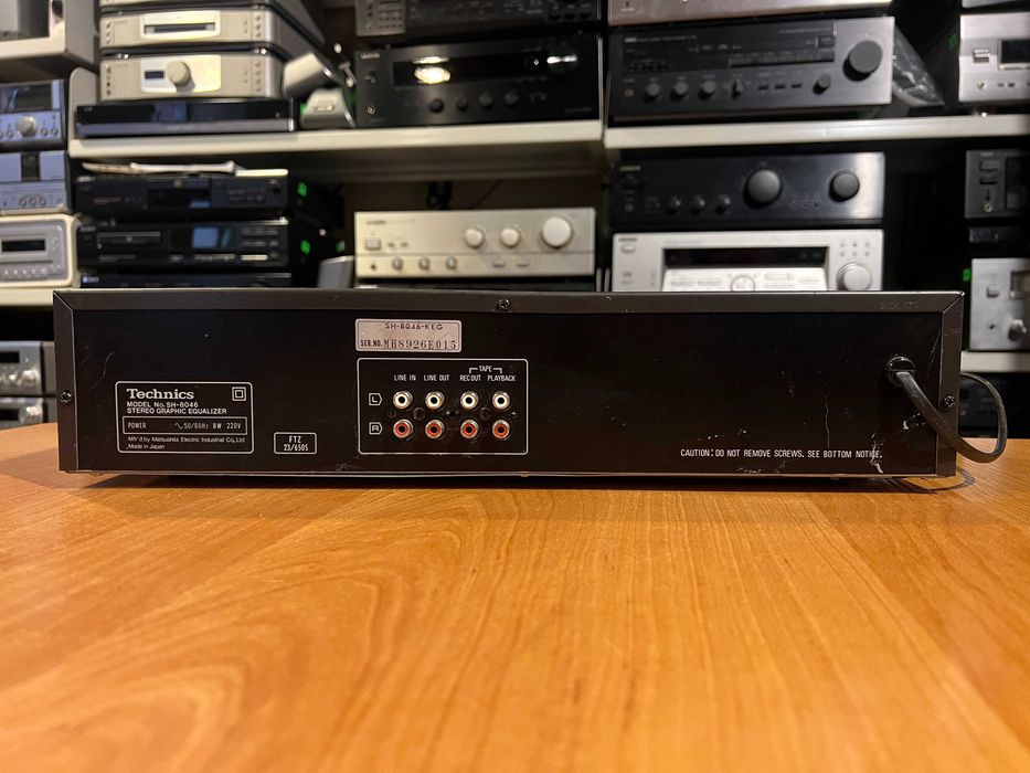 Equalizer Technics SH-8046 korektor graficzny,  Audio Room