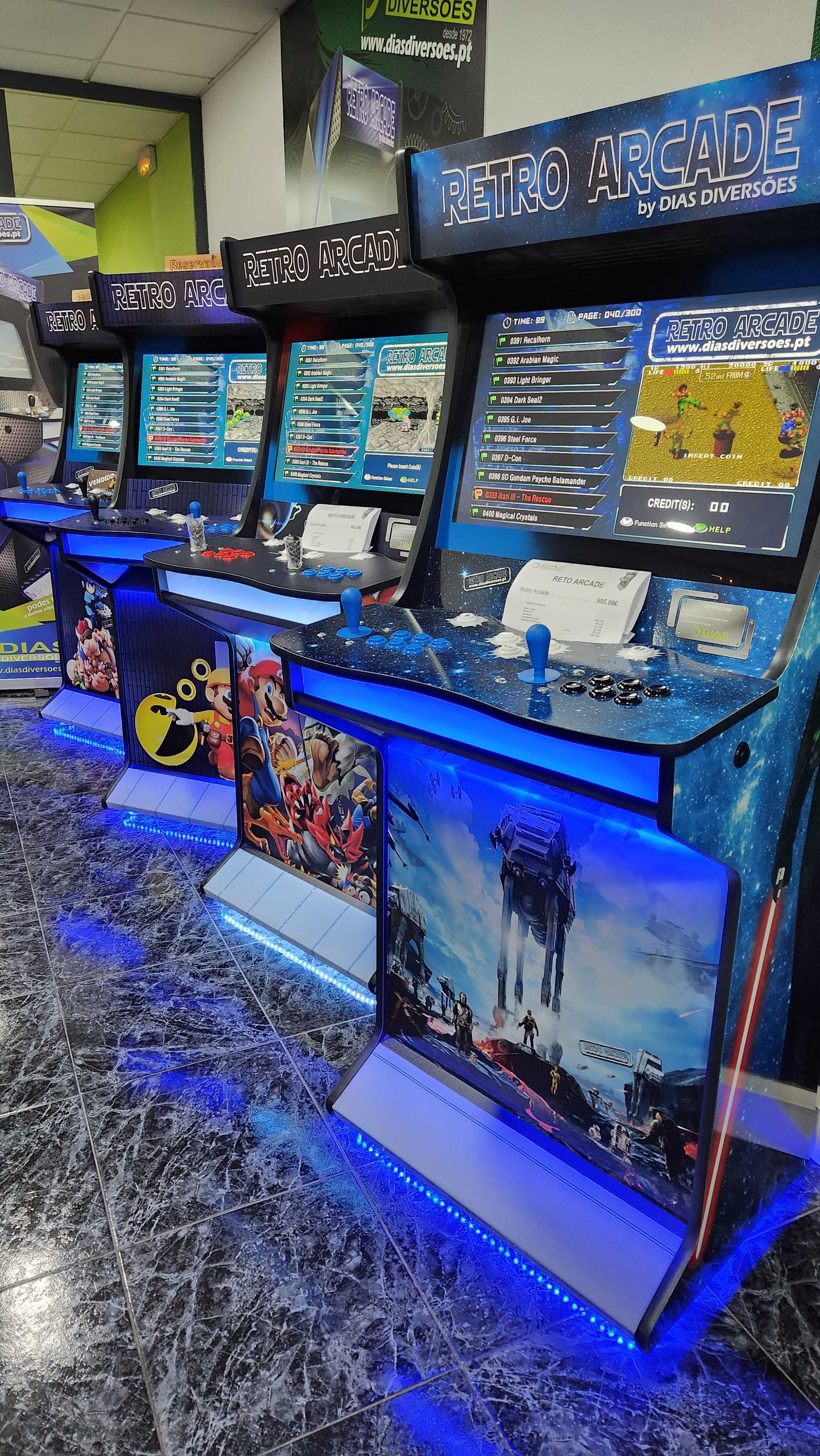 Retro Arcade - Novas (Somos os fabricantes)