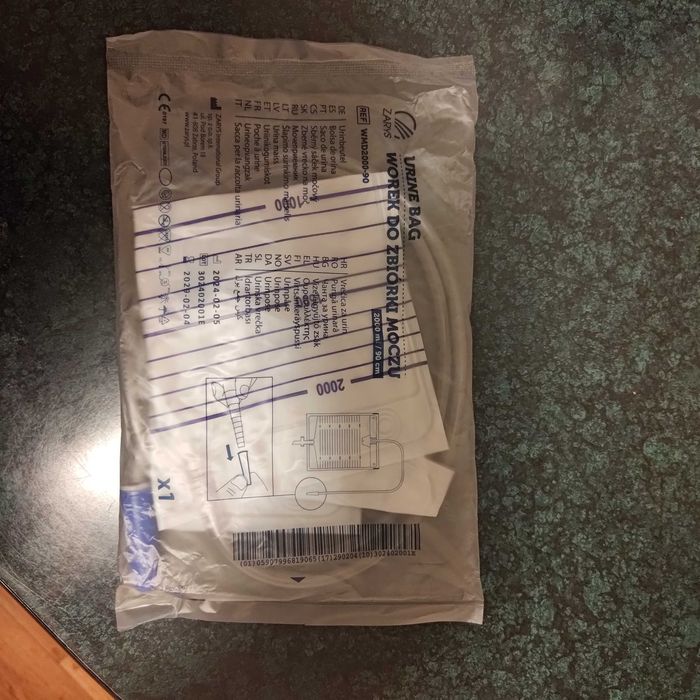 worki do zbiórki moczu firmy ZARYS poj. 2L -