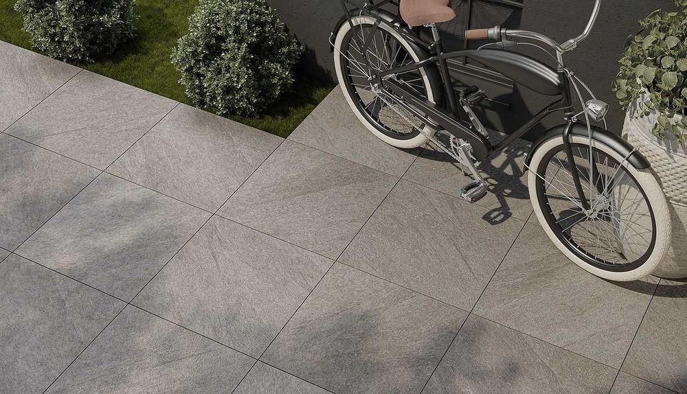 Gres tarasowo-balkonowy 2.0 BOLT grey mat - 59,3 x 119,3 - 3 m2