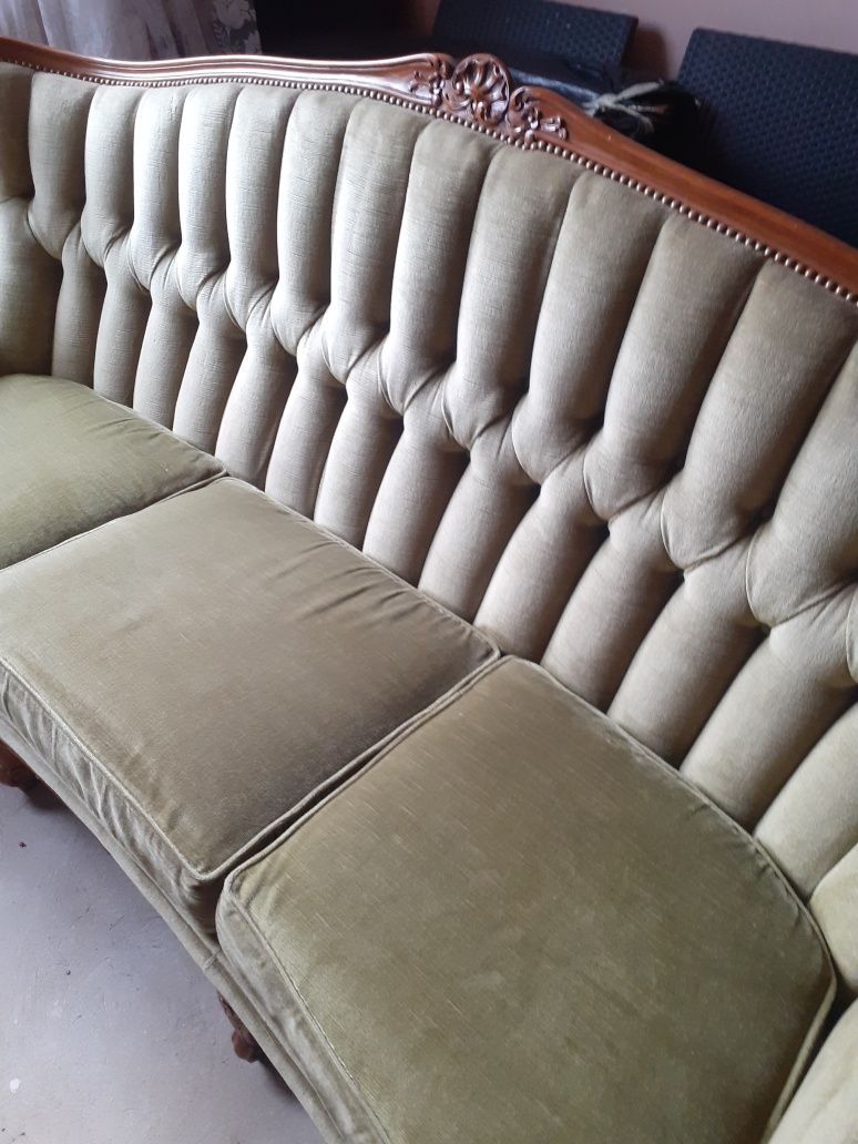 Stara sofa trzyosobowa antyk