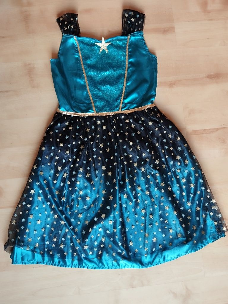 Strój czarownicy 140 cm przebranie