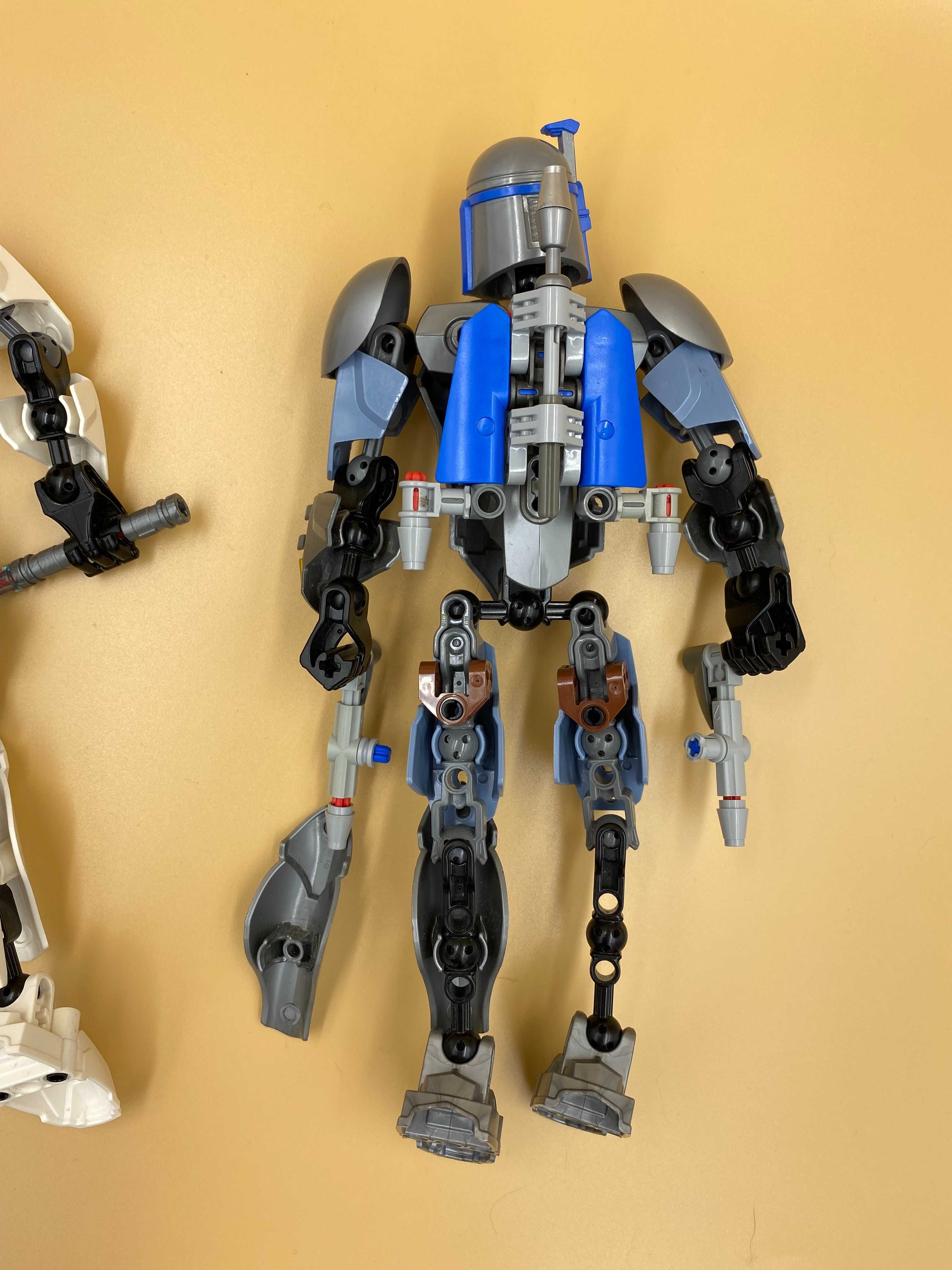 Klocki Lego Star Wars 75109 Obi-Wan Kenobi, 750107 Jango Fett