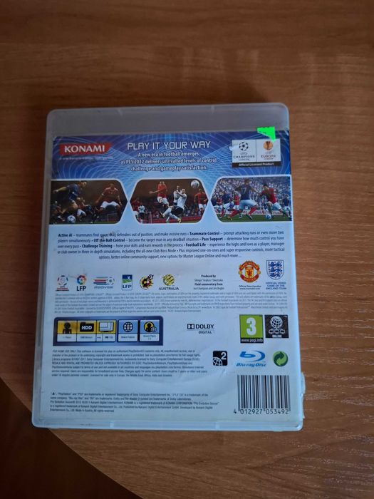 Pro evolution soccer 2012 ps3
