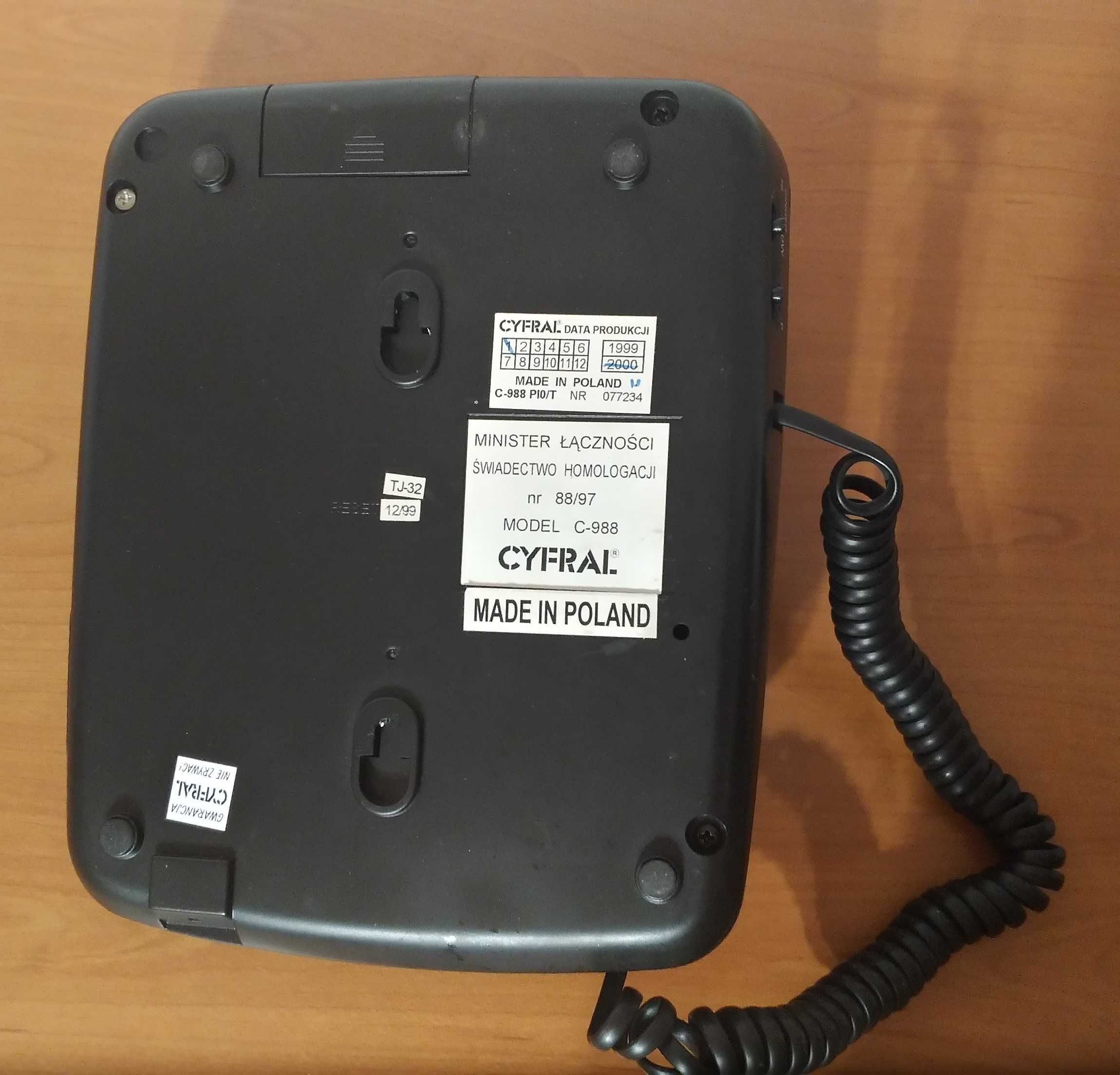 aparat telefoniczny Cyfral C-988